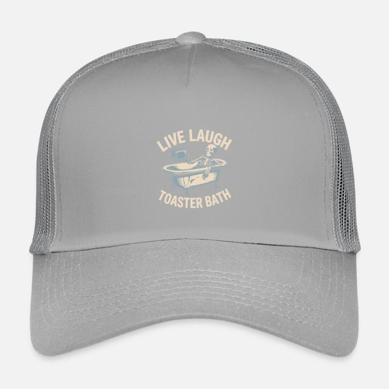 Live Laugh Toaster Bath Kids’ Trucker Cap