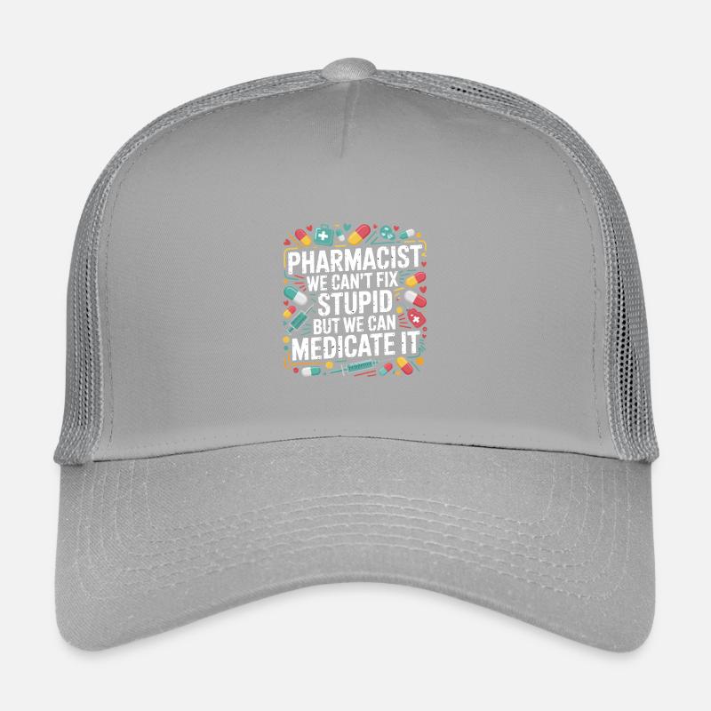 Apotheker Spruch Medikation Witz Kinder Trucker-Cap