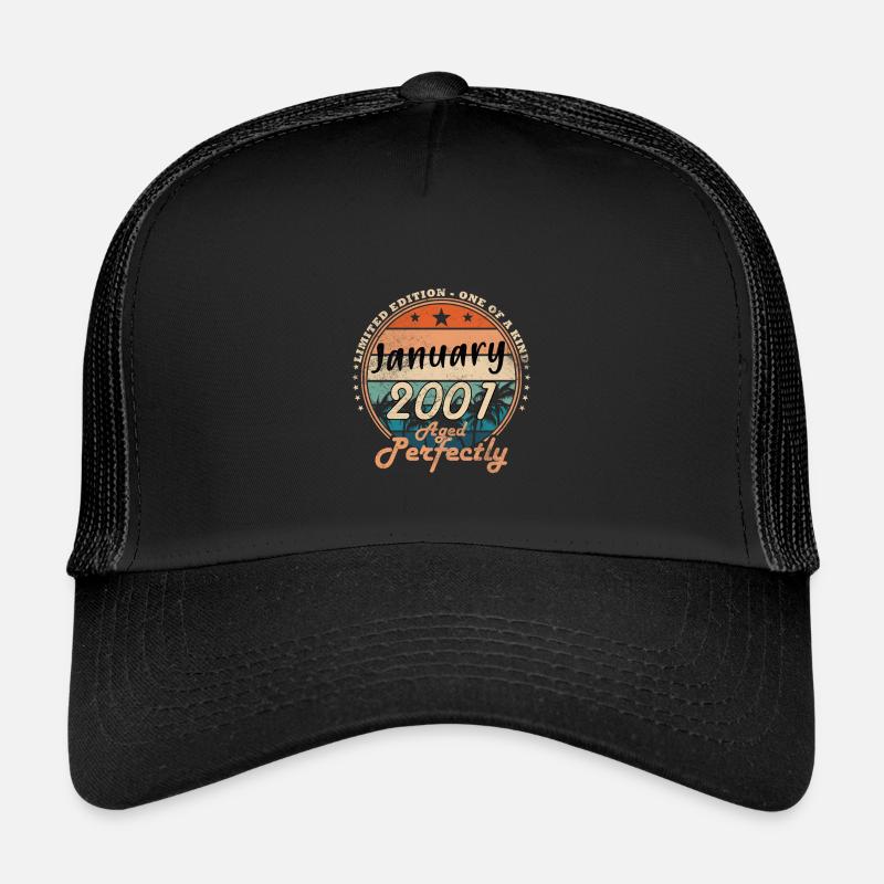 25e anniversaire Original janvier 2001 Casquette trucker enfant