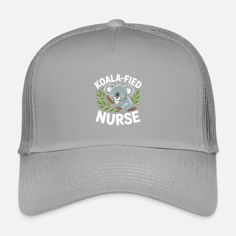 Koala-Krankenschwester im Baum Kinder Trucker-Cap