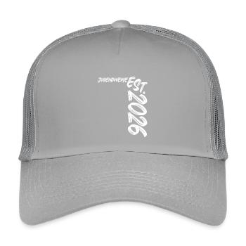 Jugendweihe Est. 2026 - Kinder Trucker-Cap - Hellgrau - Vorne