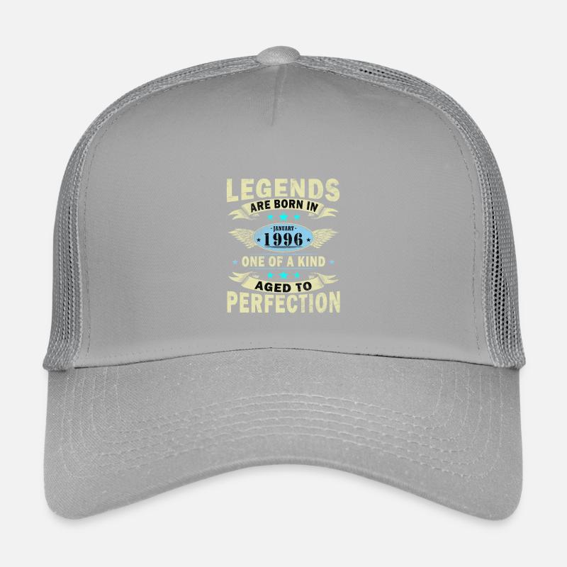 Legenden-wurden-im-Januar-1996-geboren Kinder Trucker-Cap