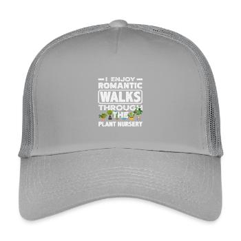 Romantic walks through the Plant nursery - Kids’ Trucker Cap - light grey - Front