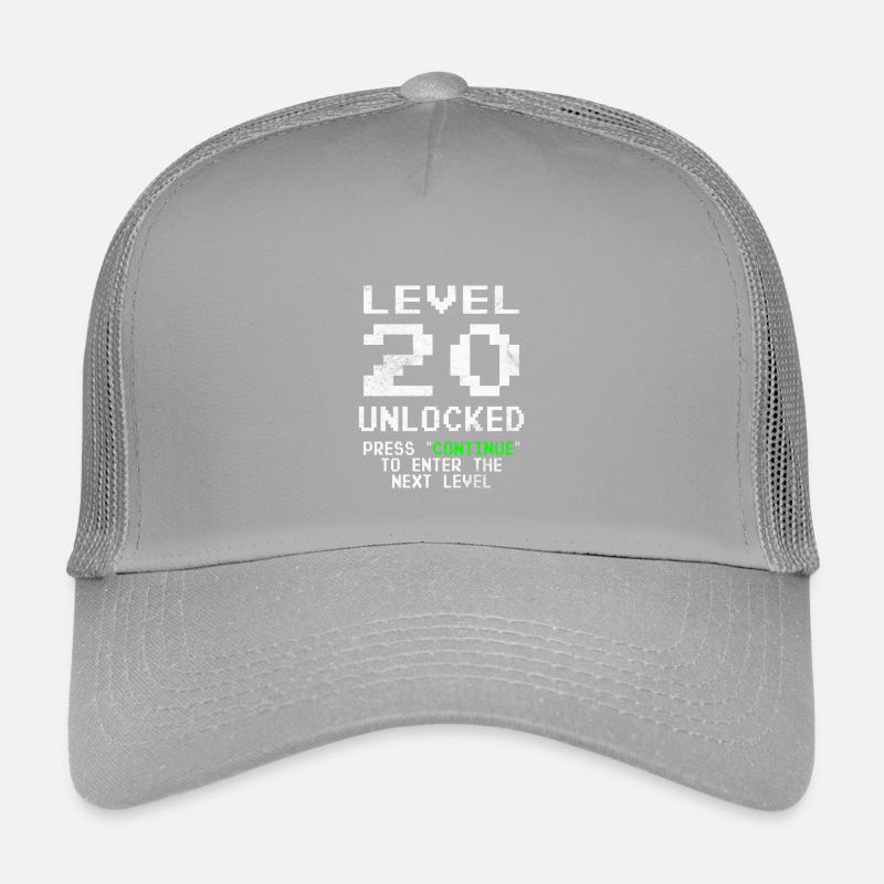 Birthday Gift Level Unlocked 20 Years Kids’ Trucker Cap
