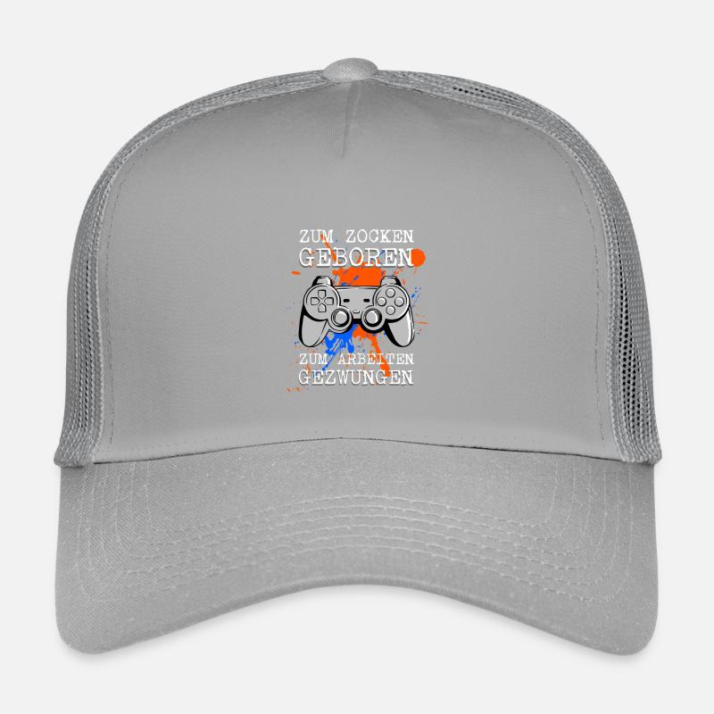 Born to gamble Forced to work Kids’ Trucker Cap
