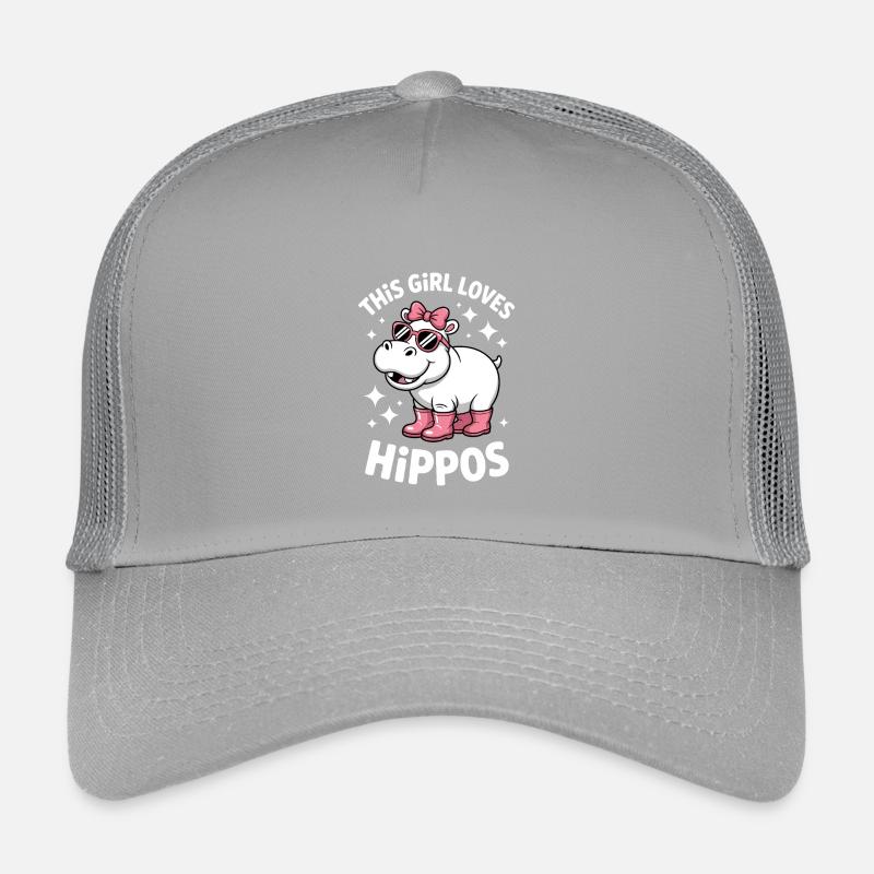 Nilpferd Sprüche Flusspferd Witz Nilpferd Geschenk Kinder Trucker-Cap
