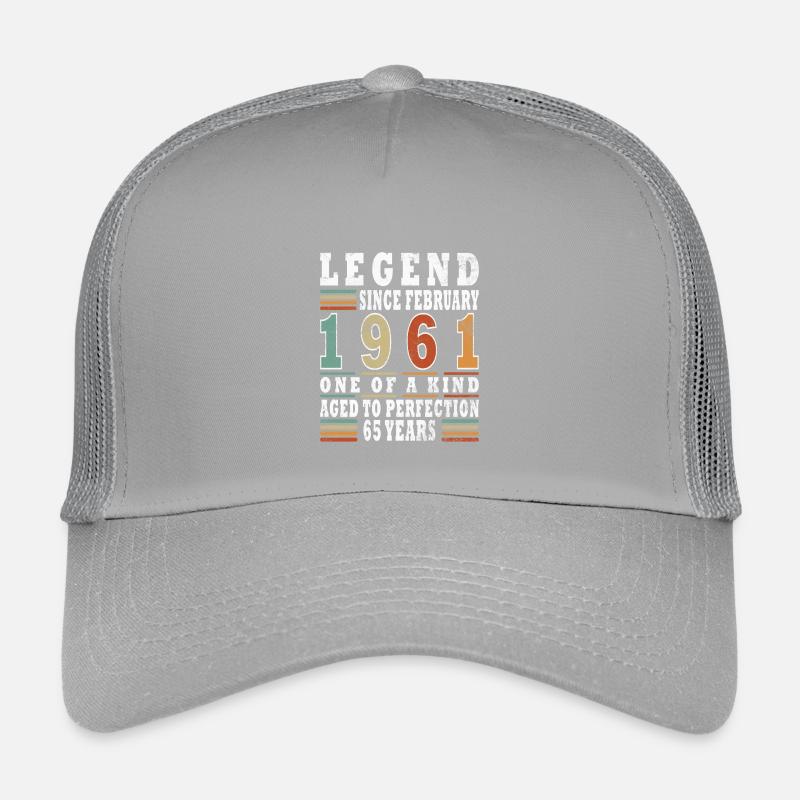 Février 1961 Jubilé 1961 Légendes Février Casquette trucker enfant