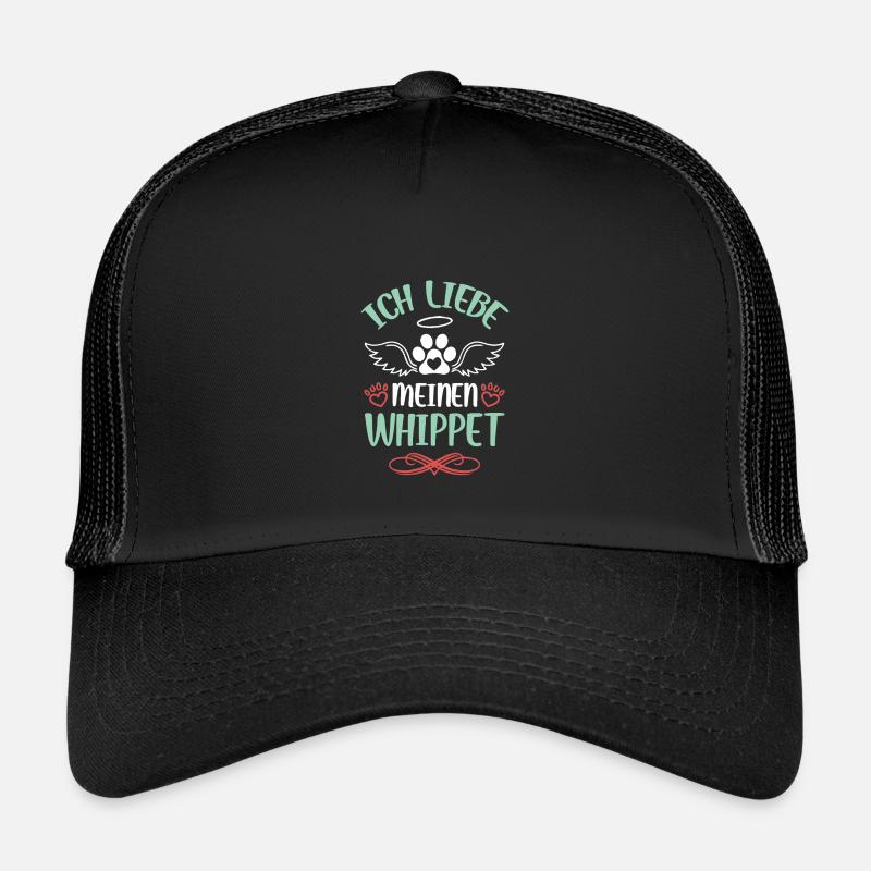 WhippetLove avec des ailes Casquette trucker enfant