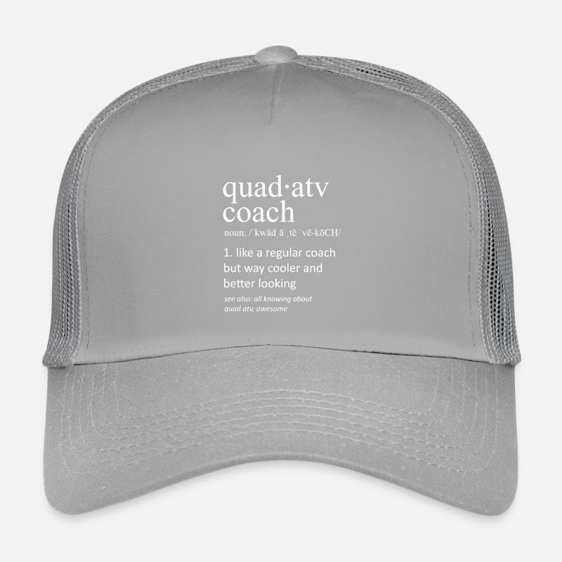 Quad ATV Coach Definition Lustig Offroad Kinder Trucker-Cap