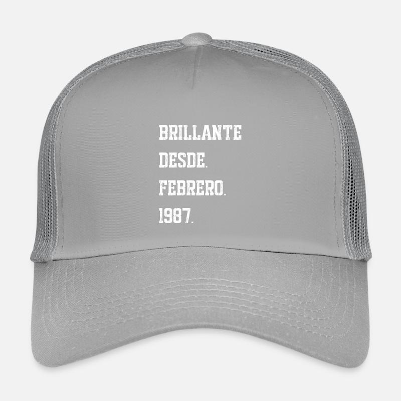 Date de naissance : février 1987 Casquette trucker enfant