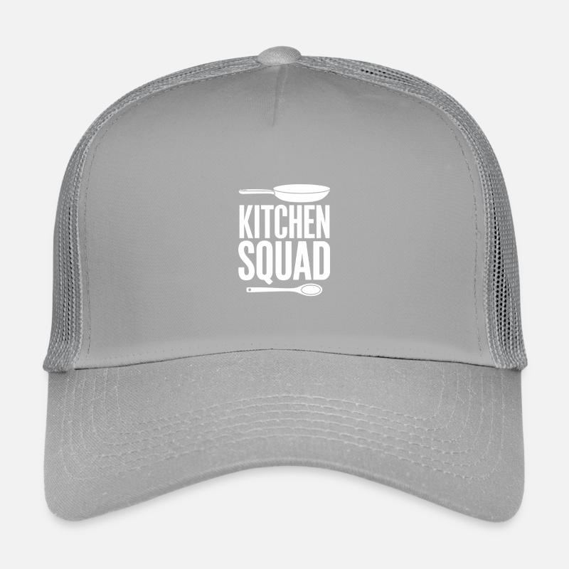  Kitchen Squad Kochteam Küchencrew Hobbyköche Kinder Trucker-Cap