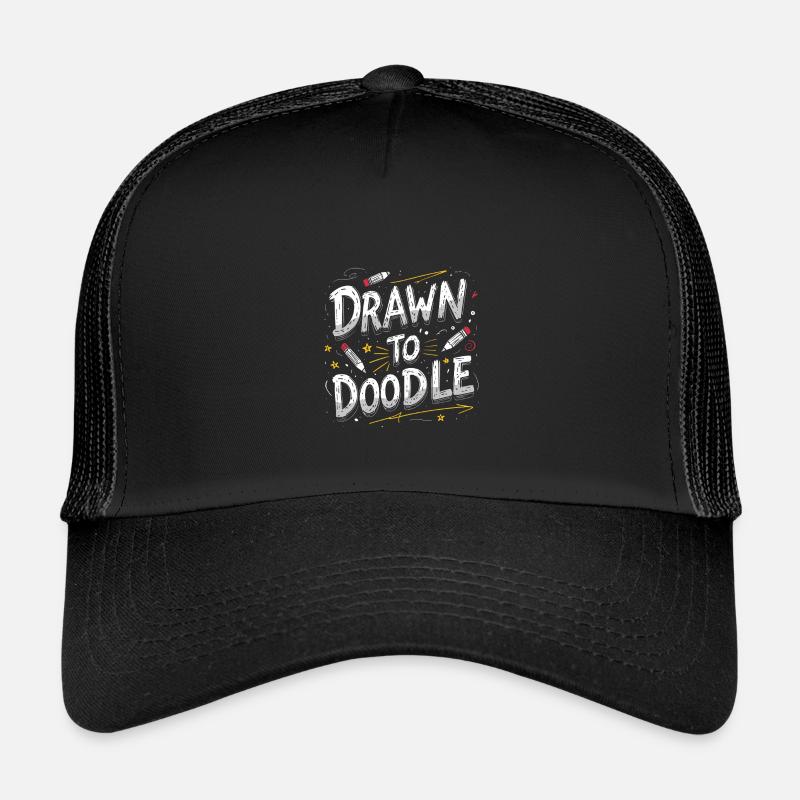 Doodle Doodle Drawing Draw To Doodle Kids’ Trucker Cap