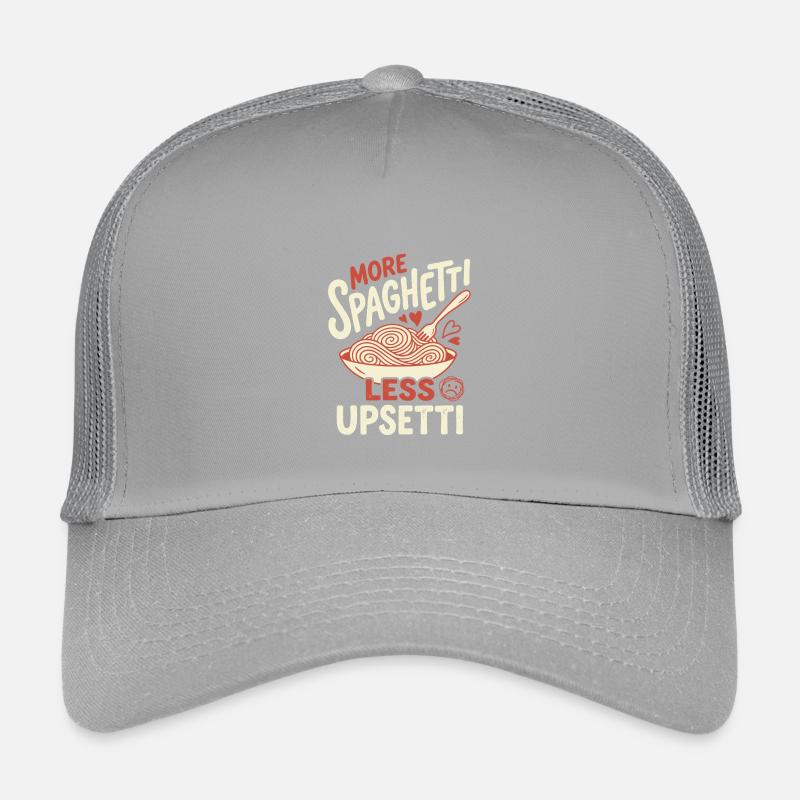 Plus de spaghettis, moins de upsetti Casquette trucker enfant