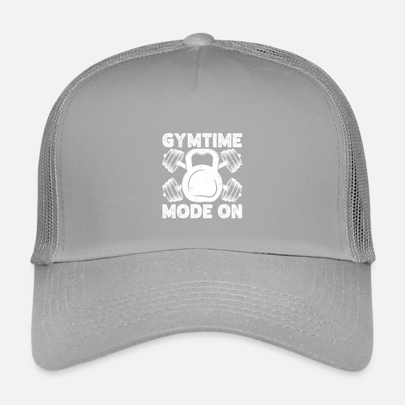 Powerlifting Bodybuilder Gymtime Mode On Gym Kids’ Trucker Cap