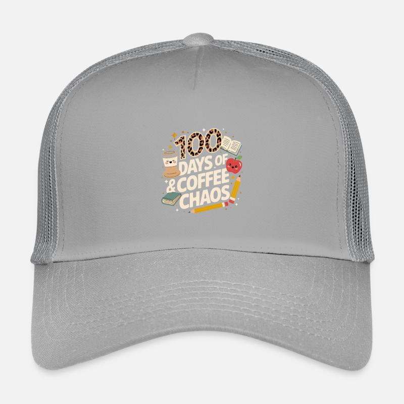 100 Tage Kaffeechaos Kinder Trucker-Cap