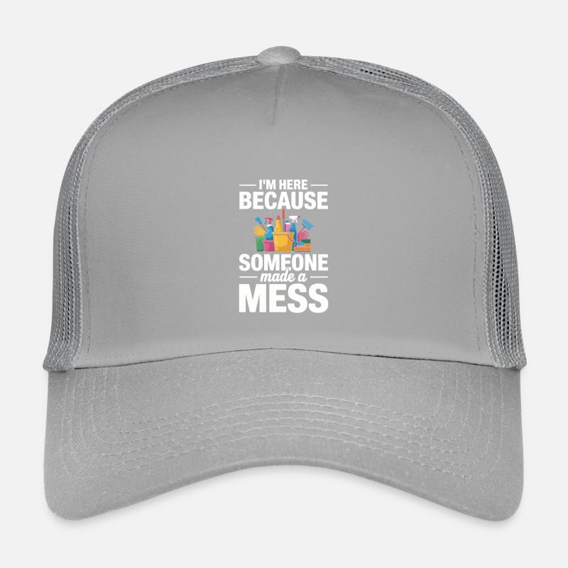 Proud Cleaning Team Gift Clean Work Kids’ Trucker Cap