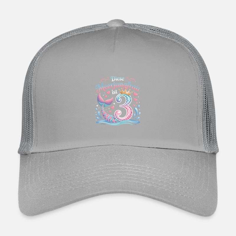 Cette sirène a 3 ans de filles Casquette trucker enfant