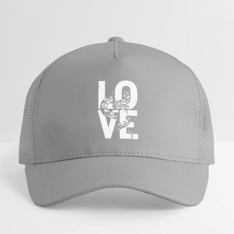 King Python Snakes LOVE Terrarium Python Kids’ Trucker Cap