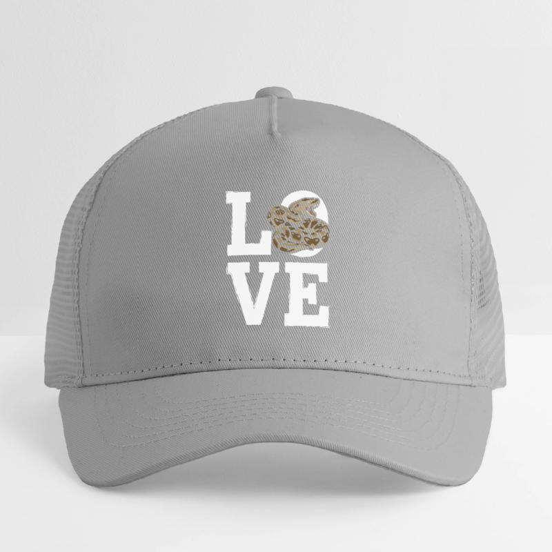 King Python Snakes LOVE Terrarium Python Kids’ Trucker Cap