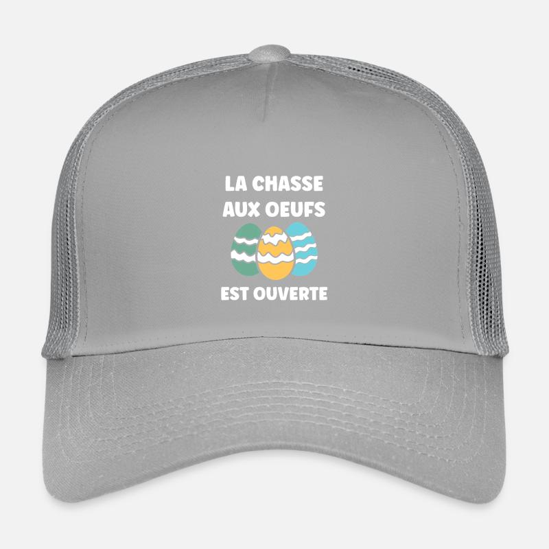 PâqueS chasse aux oeufs Casquette trucker enfant
