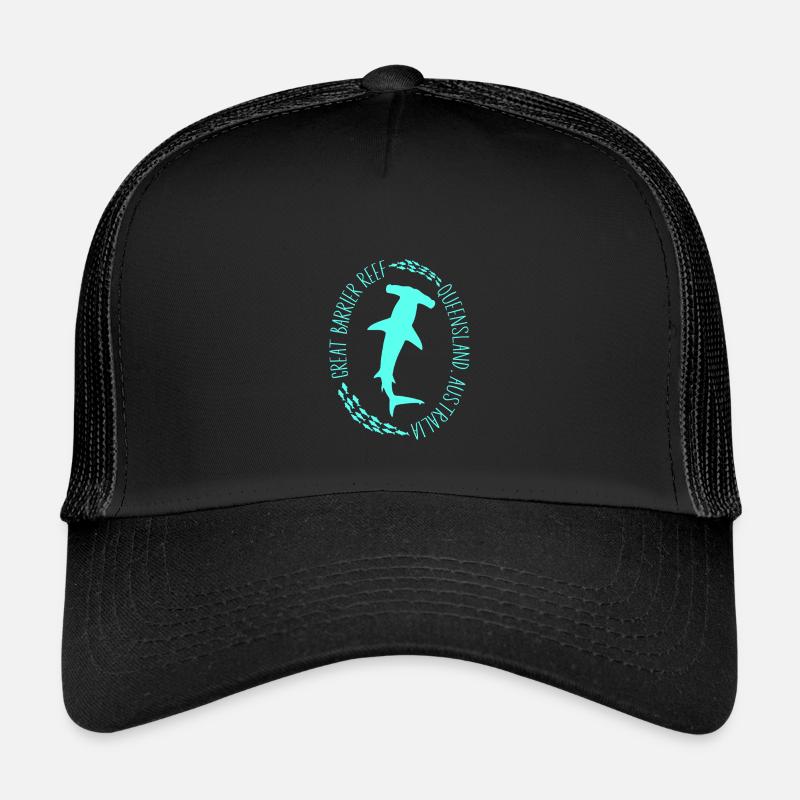 Requin dans la Grande Barrière de corail Casquette trucker enfant