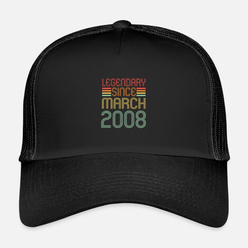 Legendary since March 2008, Retro, Birthday Kids’ Trucker Cap