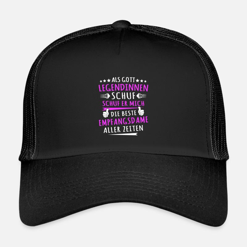 Receptionist Sayings Kids’ Trucker Cap