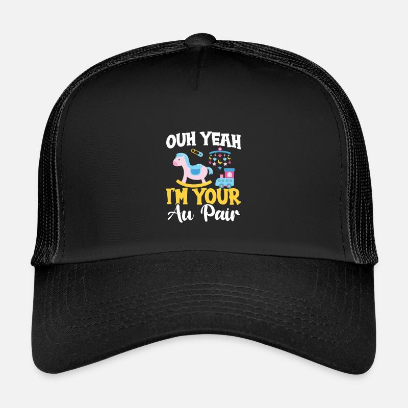  Babysitter Family Appreciation Au Pair Worker Kids’ Trucker Cap