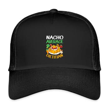 Diet Dietician - Kids’ Trucker Cap - black/black - Front