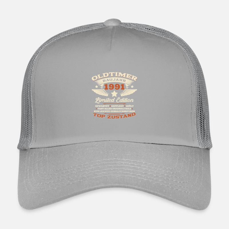 35. Geburtstag Geschenk Mann Oldtimer Baujahr 1991 Kinder Trucker-Cap
