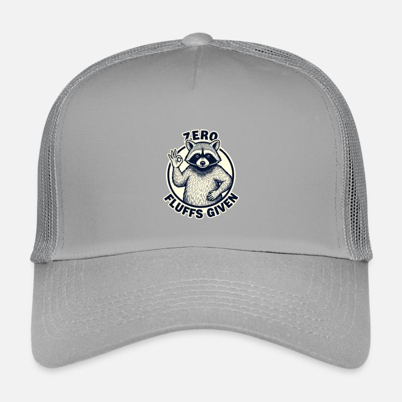Zero Fluffs avec le logo du raton laveur Casquette trucker enfant