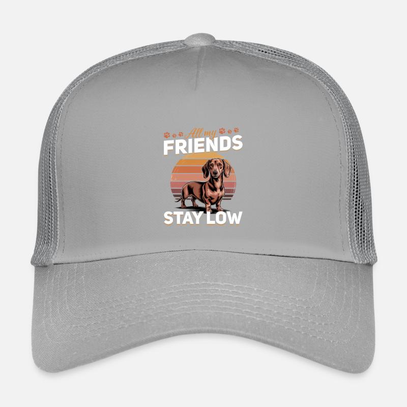 Funny Dog Breed Dachshund Kids’ Trucker Cap