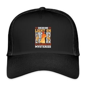 Elektriker Elektroniker Elektroinstallateur - Kinder Trucker-Cap - Schwarz/Schwarz - Vorne