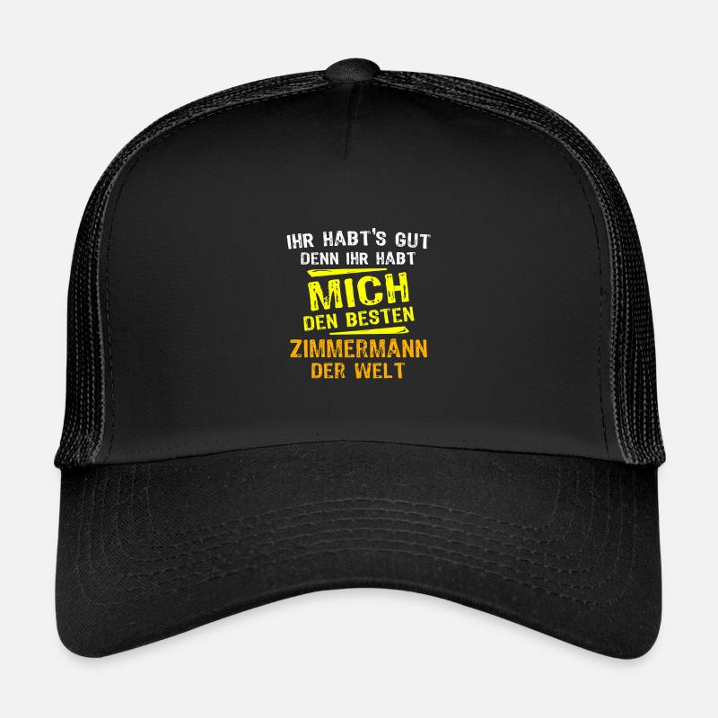 Zimmermann Geschenk Kinder Trucker-Cap