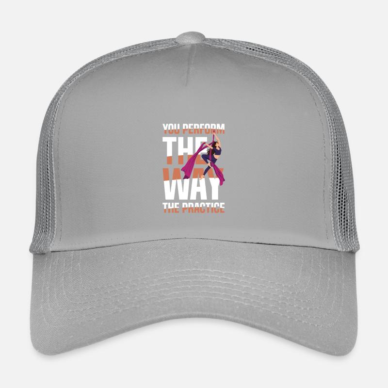 You perform as you practice aerial acrobatics Kids’ Trucker Cap
