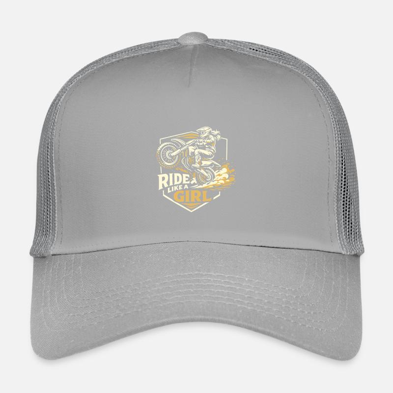 Roulez comme une fille Casquette trucker enfant