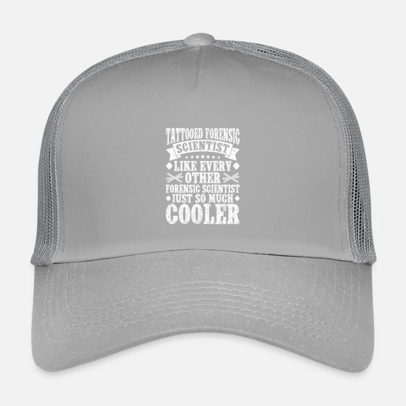 Forensic Analyst Just So Much Cooler Squad Crime Kinder Trucker-Cap