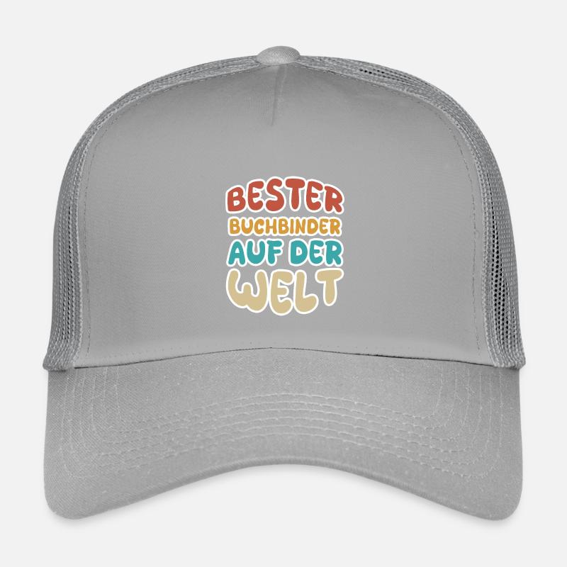 Buchbinder als Beruf Kinder Trucker-Cap
