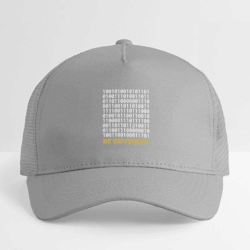Be Different: Binary Pattern with Message Kids’ Trucker Cap