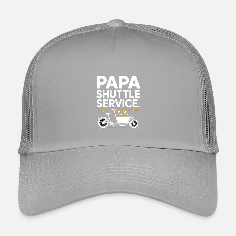 Papa Shuttle Service Vélo cargo Papa Casquette trucker enfant