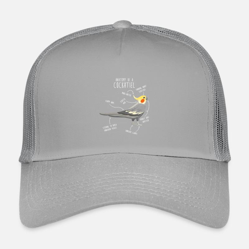 Nymphensittich-Anatomie Kinder Trucker-Cap