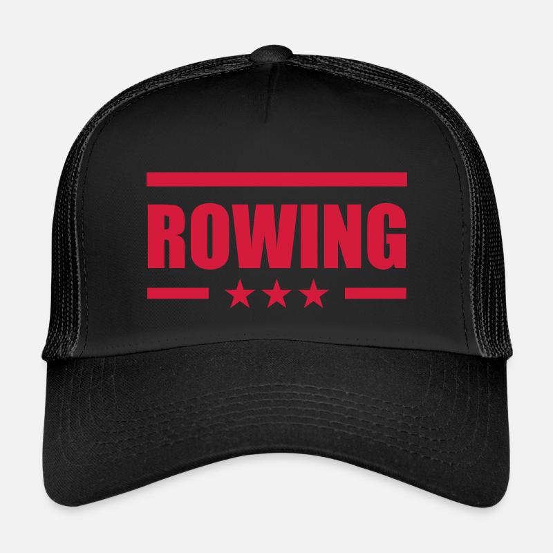 Rowing - Kinder Trucker-Cap - Schwarz/Schwarz