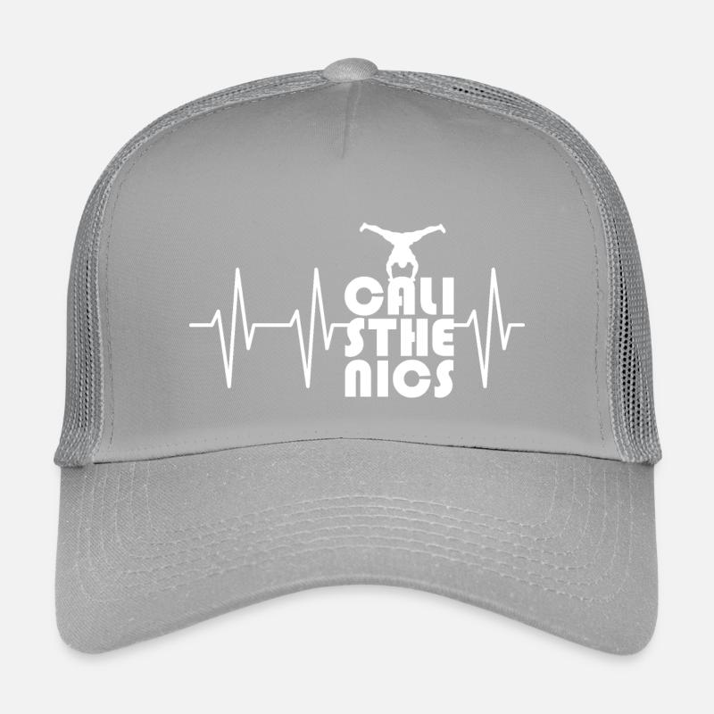 Heartbeat Handstand Pulse Calisthenics Symbol icon Kids’ Trucker Cap