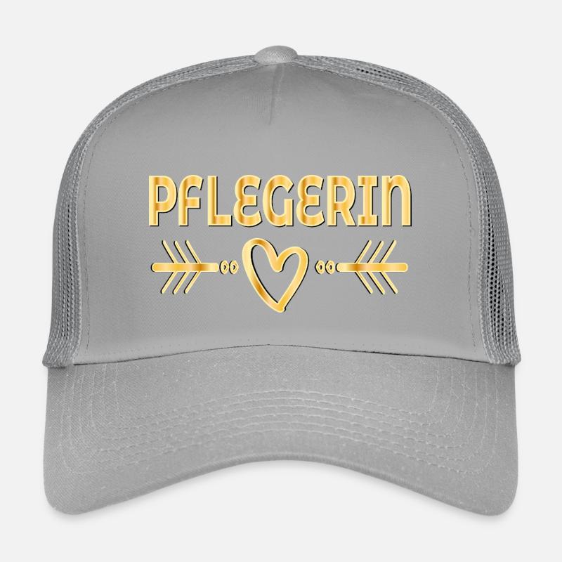 Herz Danke Pflegerin Kinder Trucker-Cap