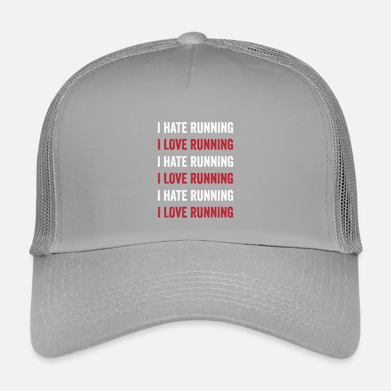 Ich liebe das Laufen - ich hasse das Laufen Kinder Trucker-Cap