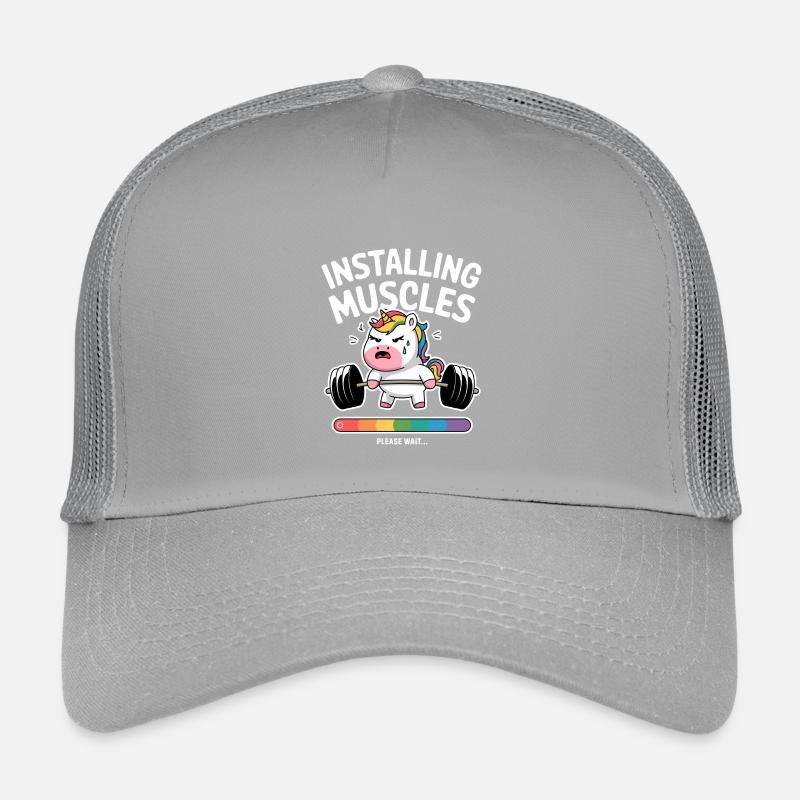 Installing Muscles Unicorn Kids’ Trucker Cap