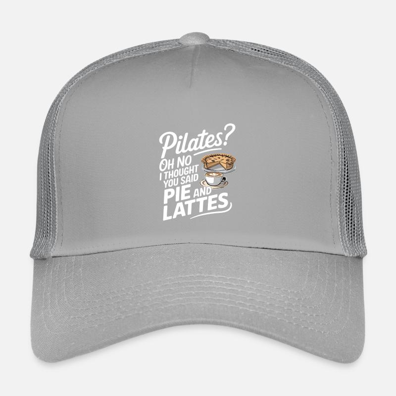Pie and Latte Humour Design Kids’ Trucker Cap