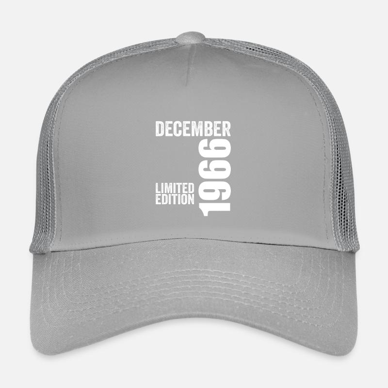 Cadeau Anniversaire Rétro - Décembre 1966 Casquette trucker enfant