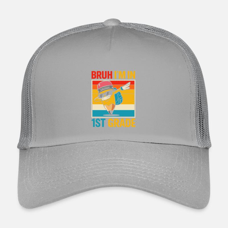 1st Grade School Enrollment Kids’ Trucker Cap