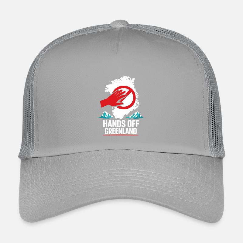 Hands Off Greenland Funny Gift Kids’ Trucker Cap